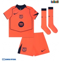Camisa de Futebol Barcelona Pau Cubarsi #5 Equipamento Alternativo Infantil 2025-26 Manga Curta (+ Calças curtas)